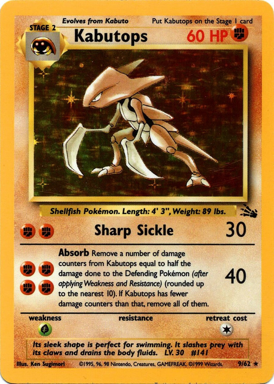 Kabutops (9/62) [Fossil Unlimited] | GnG Games