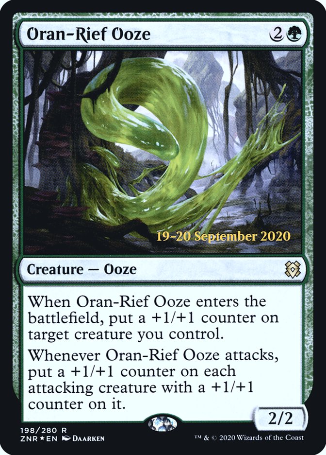 Oran-Rief Ooze  [Zendikar Rising Prerelease Promos] | GnG Games