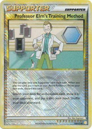 Professor Elm's Training Method (100/123) (League Promo) [HeartGold & SoulSilver: Base Set] | GnG Games