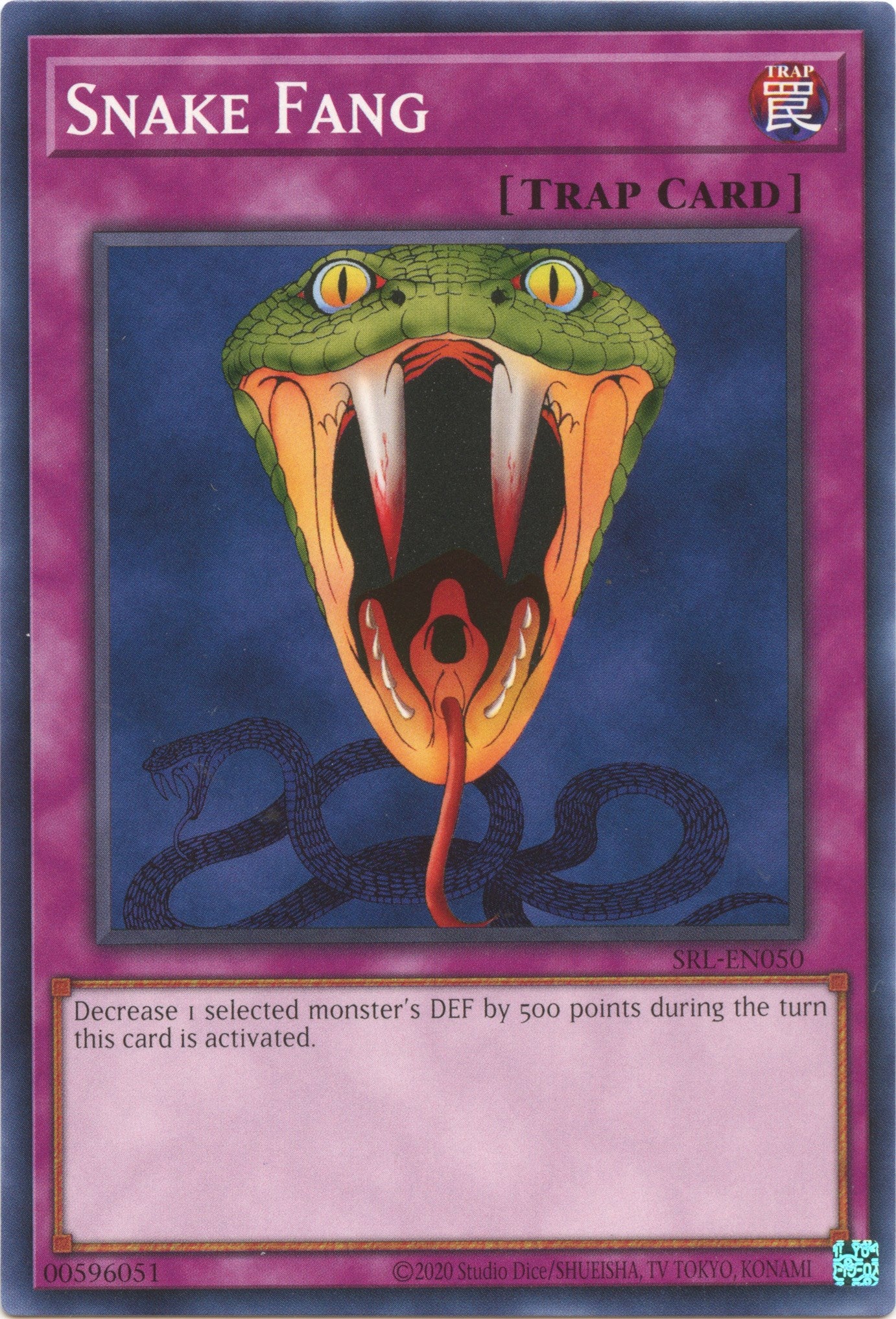 Snake Fang (25th Anniversary) [SRL-EN050] Common | GnG Games