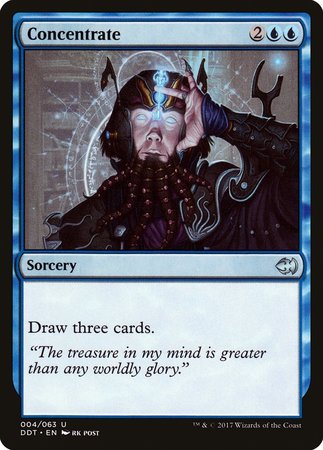 Concentrate [Duel Decks: Merfolk vs. Goblins] | GnG Games