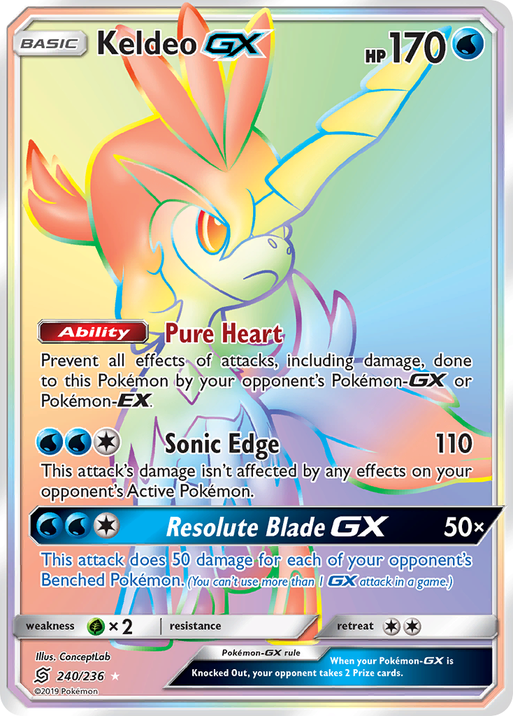 Keldeo GX (240/236) [Sun & Moon: Unified Minds] | GnG Games