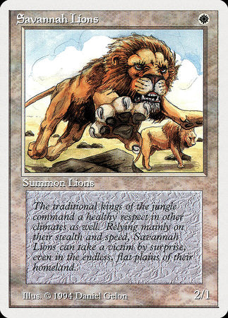 Savannah Lions [Summer Magic / Edgar] | GnG Games