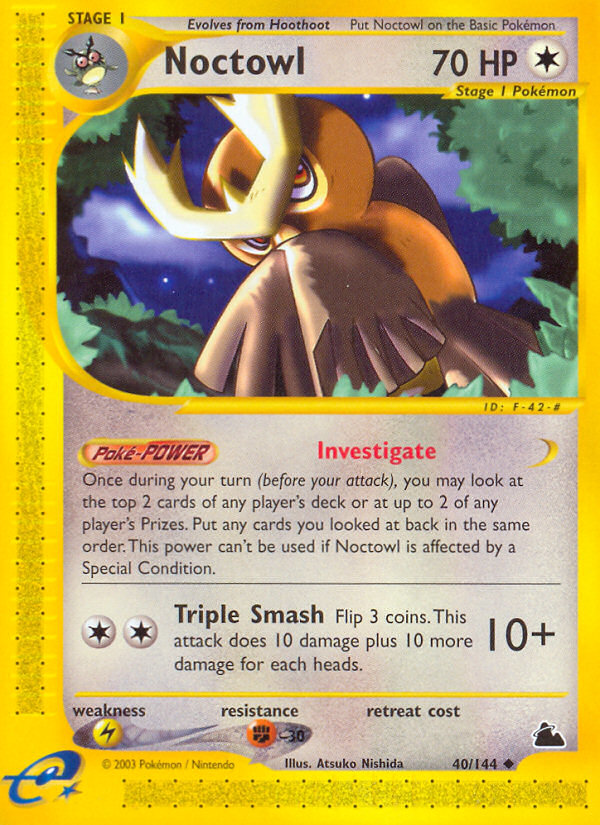 Noctowl (40/144) [Skyridge] | GnG Games