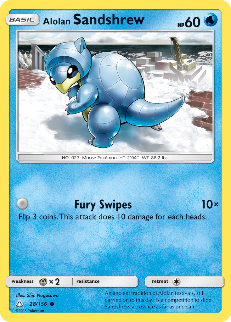 Alolan Sandshrew (28/156) [Sun & Moon: Ultra Prism] | GnG Games