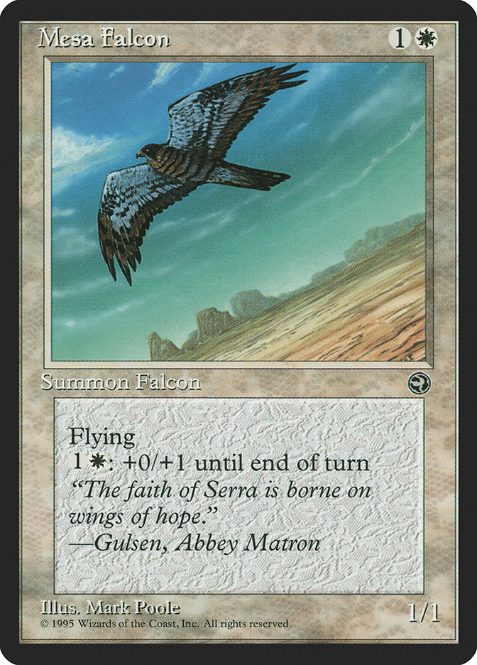 Mesa Falcon (Gulsen Flavor Text) [Homelands] | GnG Games