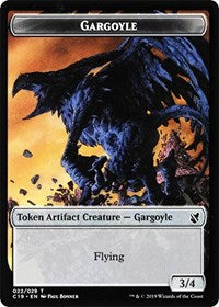 Gargoyle // Egg Double-sided Token [Commander 2019 Tokens] | GnG Games