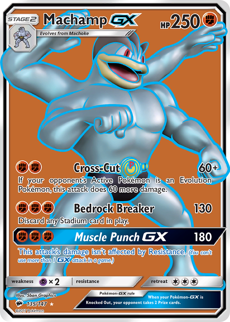 Machamp GX (135/147) [Sun & Moon: Burning Shadows] | GnG Games