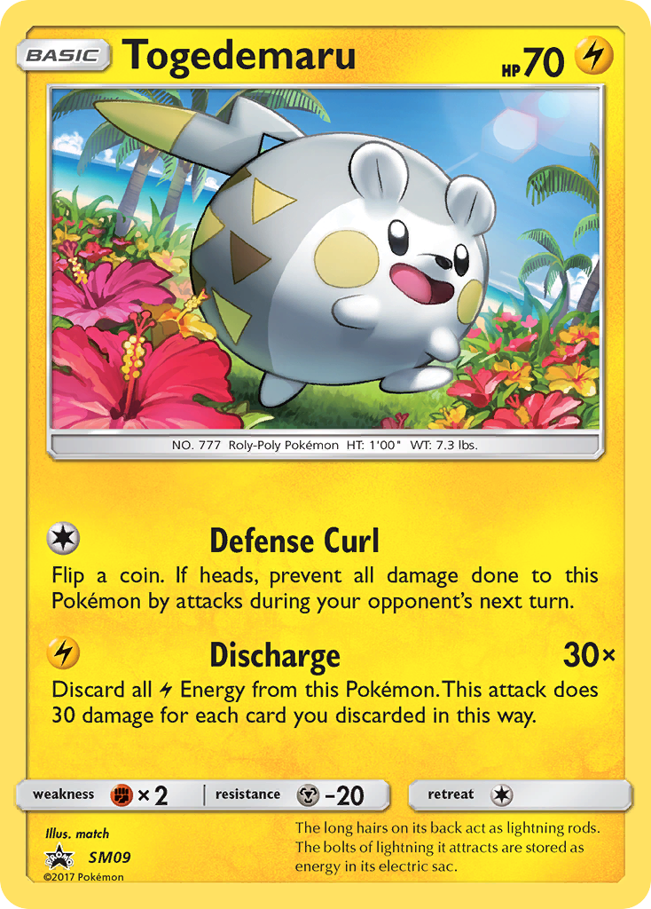 Togedemaru (SM09) [Sun & Moon: Black Star Promos] | GnG Games