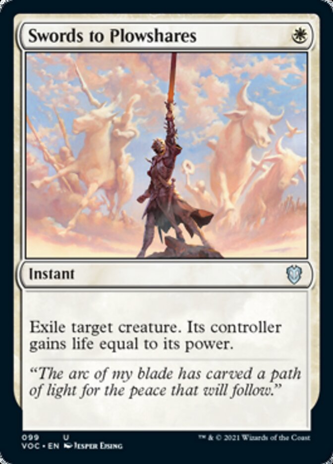 Swords to Plowshares [Innistrad: Crimson Vow Commander] | GnG Games