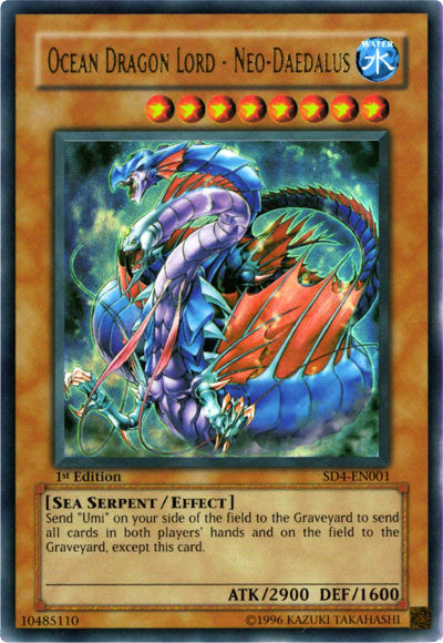 Ocean Dragon Lord - Neo Daedalus [SD4-EN001] Ultra Rare | GnG Games