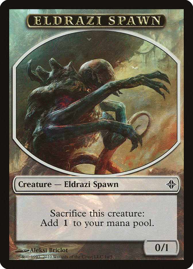 Eldrazi Spawn (1a/5) [Rise of the Eldrazi Tokens] | GnG Games