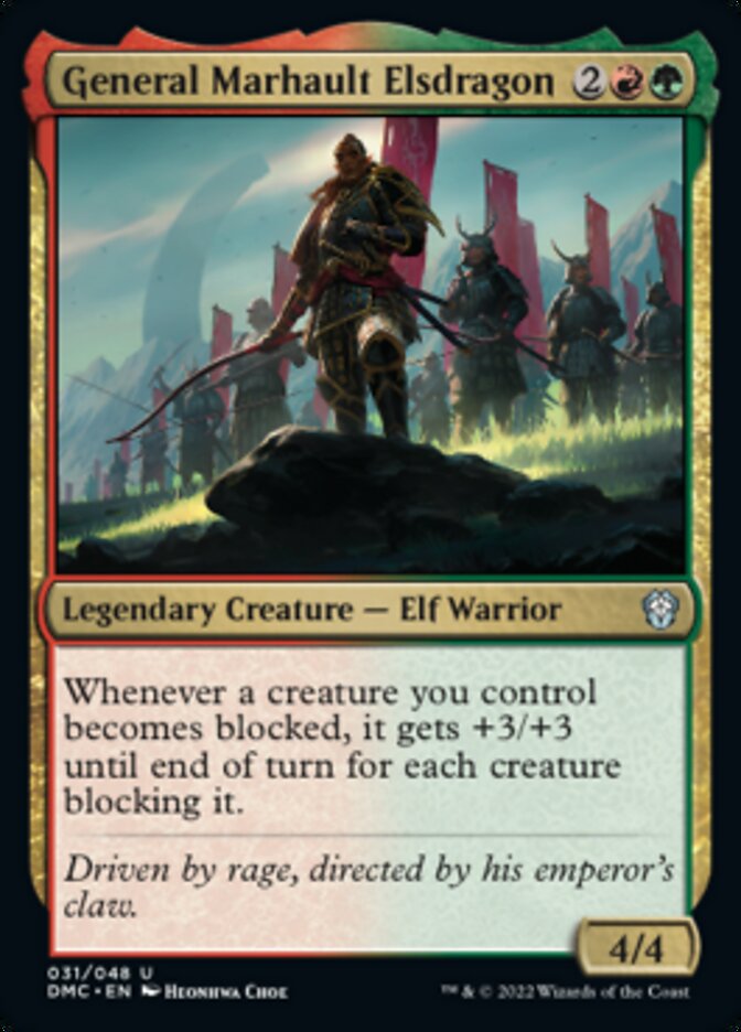 General Marhault Elsdragon [Dominaria United Commander] | GnG Games