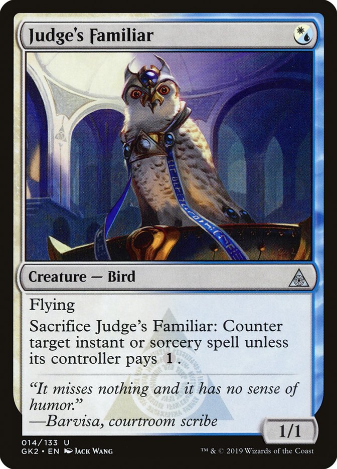 Judge's Familiar [Ravnica Allegiance Guild Kit] | GnG Games