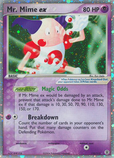 Mr. Mime ex (110/112) [EX: FireRed & LeafGreen] | GnG Games