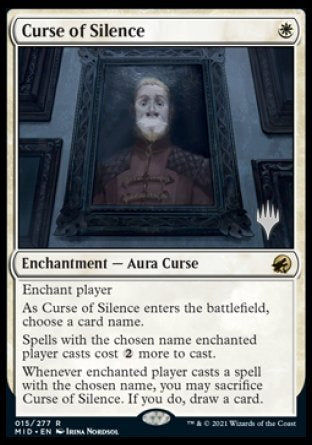 Curse of Silence (Promo Pack) [Innistrad: Midnight Hunt Promos] | GnG Games