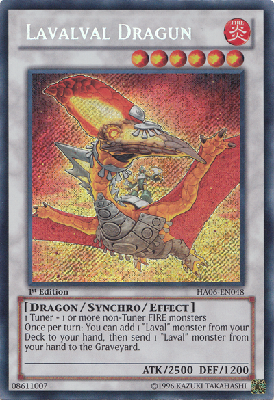 Lavalval Dragun [HA06-EN048] Secret Rare | GnG Games