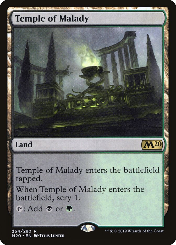 Temple of Malady [Core Set 2020] | GnG Games