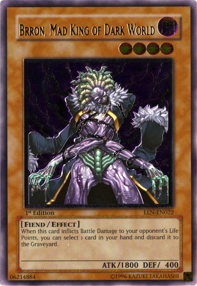 Brron, Mad King of Dark World [EEN-EN022] Ultimate Rare | GnG Games