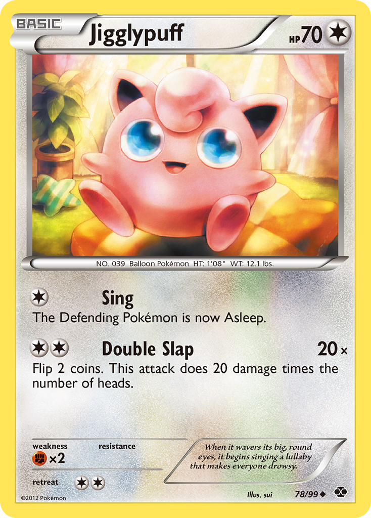 Jigglypuff (78/99) [Black & White: Next Destinies] | GnG Games