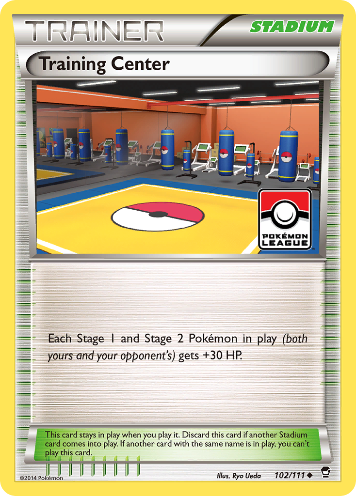 Training Center (102/111) [XY: Furious Fists] | GnG Games