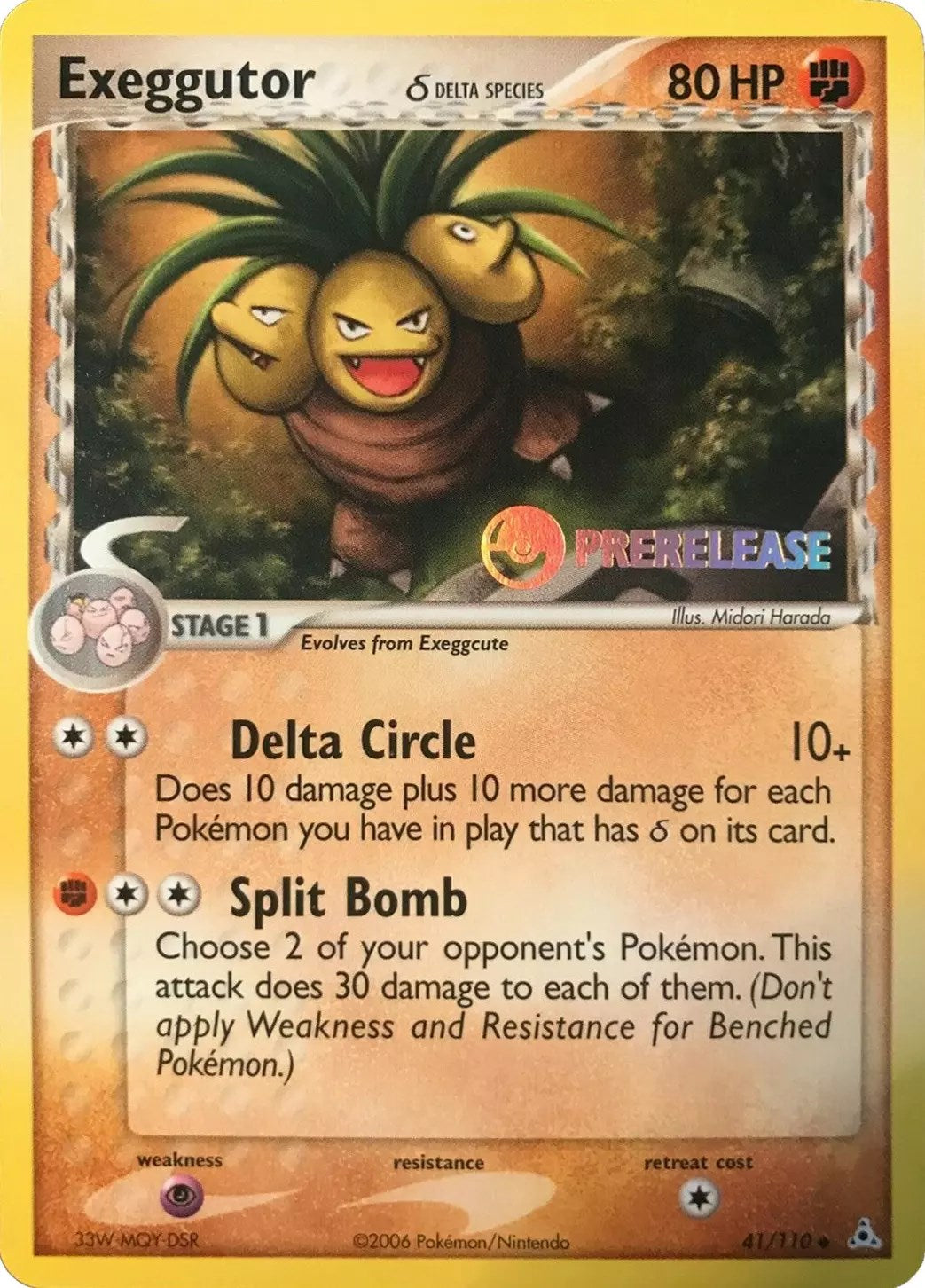 Exeggutor (41/110) (Prerelease) [EX: Holon Phantoms] | GnG Games