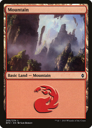 Mountain (266) [Battle for Zendikar] | GnG Games