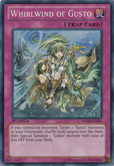 Whirlwind of Gusto [HA06-EN060] Super Rare | GnG Games