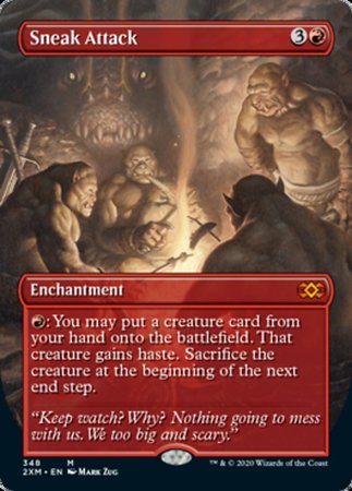 Sneak Attack (Borderless) [Double Masters] | GnG Games