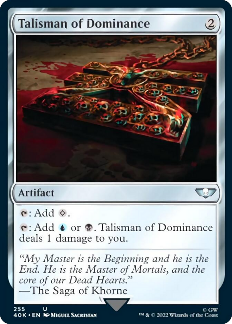 Talisman of Dominance (255) (Surge Foil) [Universes Beyond: Warhammer 40,000] | GnG Games