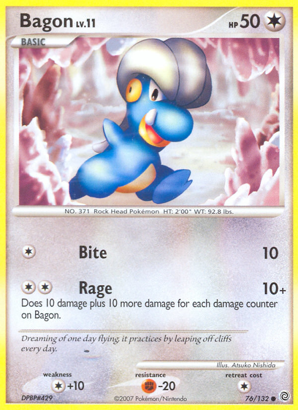 Bagon (76/132) [Diamond & Pearl: Secret Wonders] | GnG Games