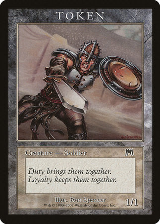 Soldier Token (Onslaught) [Magic Player Rewards 2002] | GnG Games