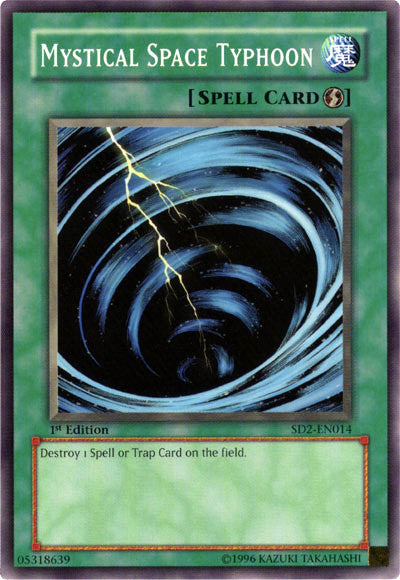 Mystical Space Typhoon [SD2-EN014] Common | GnG Games