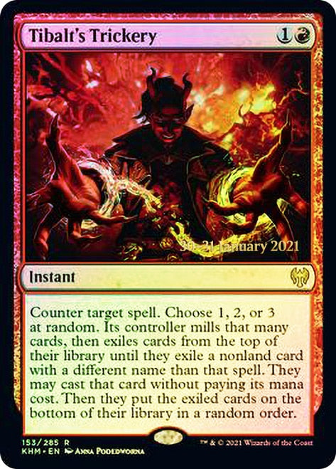 Tibalt's Trickery  [Kaldheim Prerelease Promos] | GnG Games