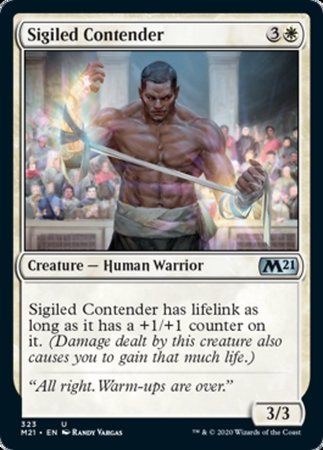 Sigiled Contender [Core Set 2021] | GnG Games