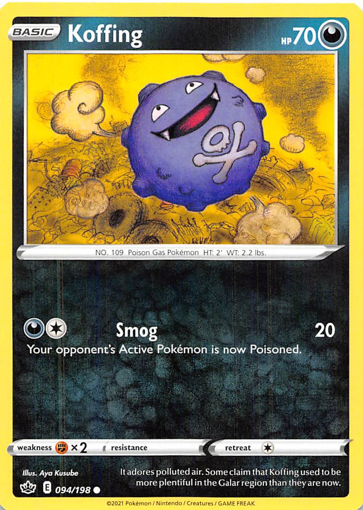 Koffing (094/198) [Sword & Shield: Chilling Reign] | GnG Games