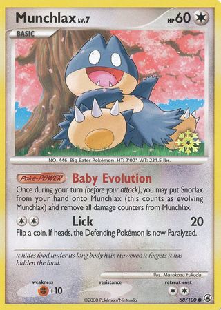 Munchlax (68/100) [Countdown Calendar Promos] | GnG Games