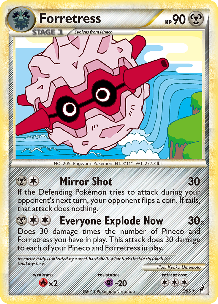 Forretress (5/95) [HeartGold & SoulSilver: Call of Legends] | GnG Games