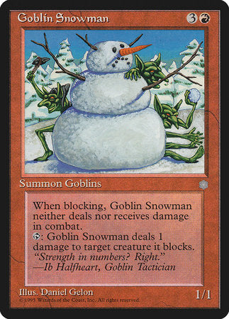 Goblin Snowman [Ice Age] | GnG Games