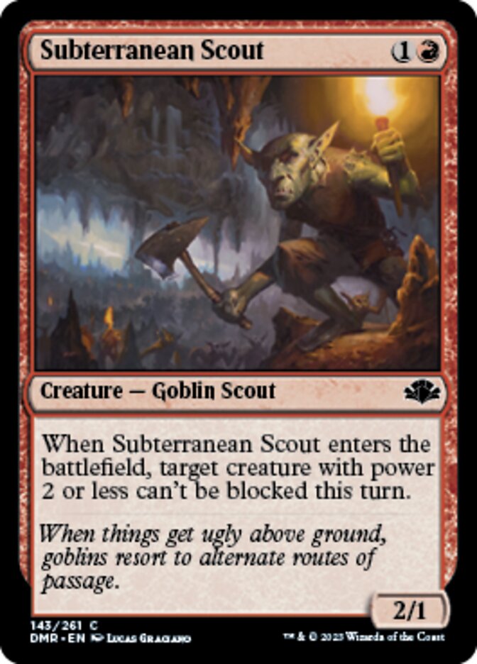 Subterranean Scout [Dominaria Remastered] | GnG Games