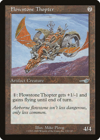 Flowstone Thopter [Nemesis] | GnG Games