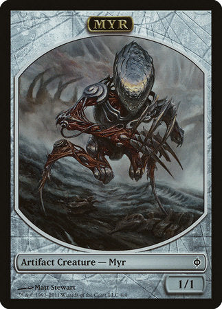 Myr Token [New Phyrexia Tokens] | GnG Games