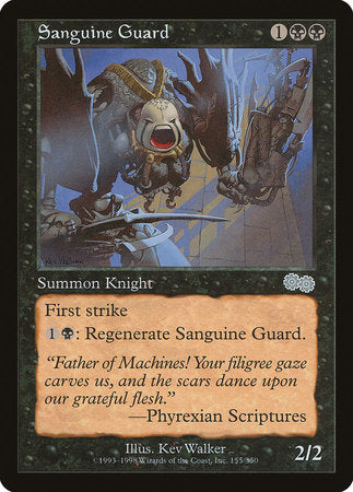 Sanguine Guard [Urza's Saga] | GnG Games