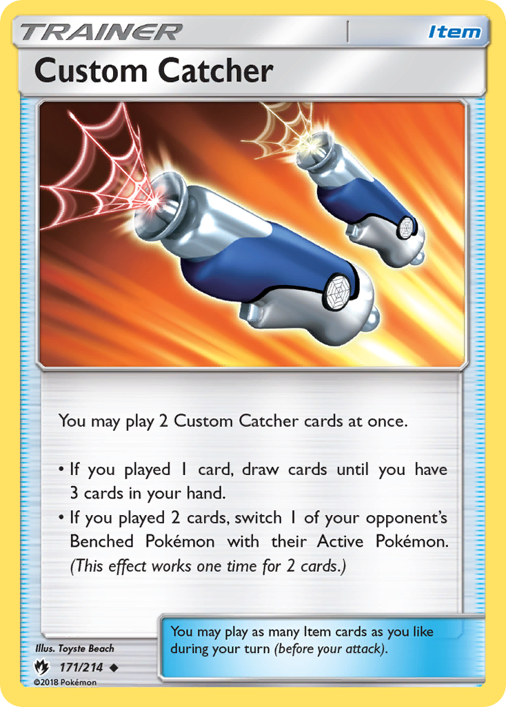 Custom Catcher (171/214) [Sun & Moon: Lost Thunder] | GnG Games