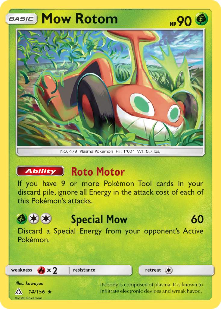 Mow Rotom (14/156) [Sun & Moon: Ultra Prism] | GnG Games