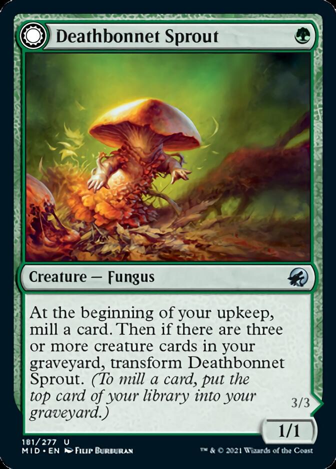 Deathbonnet Sprout // Deathbonnet Hulk [Innistrad: Midnight Hunt] | GnG Games