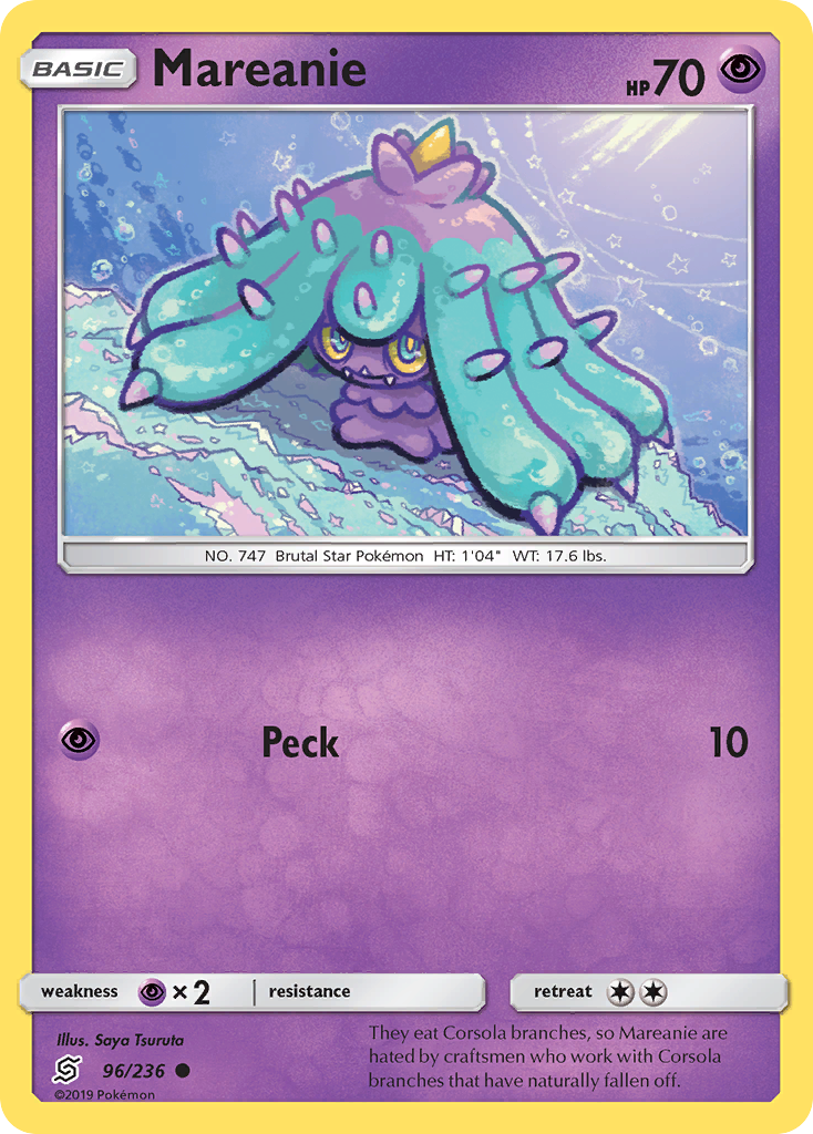 Mareanie (96/236) [Sun & Moon: Unified Minds] | GnG Games