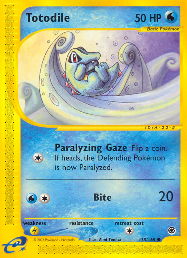 Totodile (135/165) [Expedition: Base Set] | GnG Games