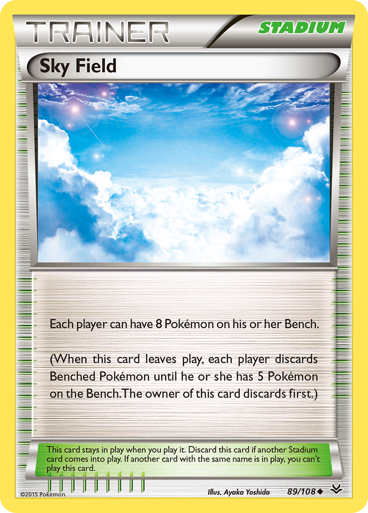 Sky Field (89/108) [XY: Roaring Skies] | GnG Games