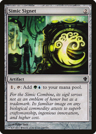 Simic Signet [Commander 2013] | GnG Games